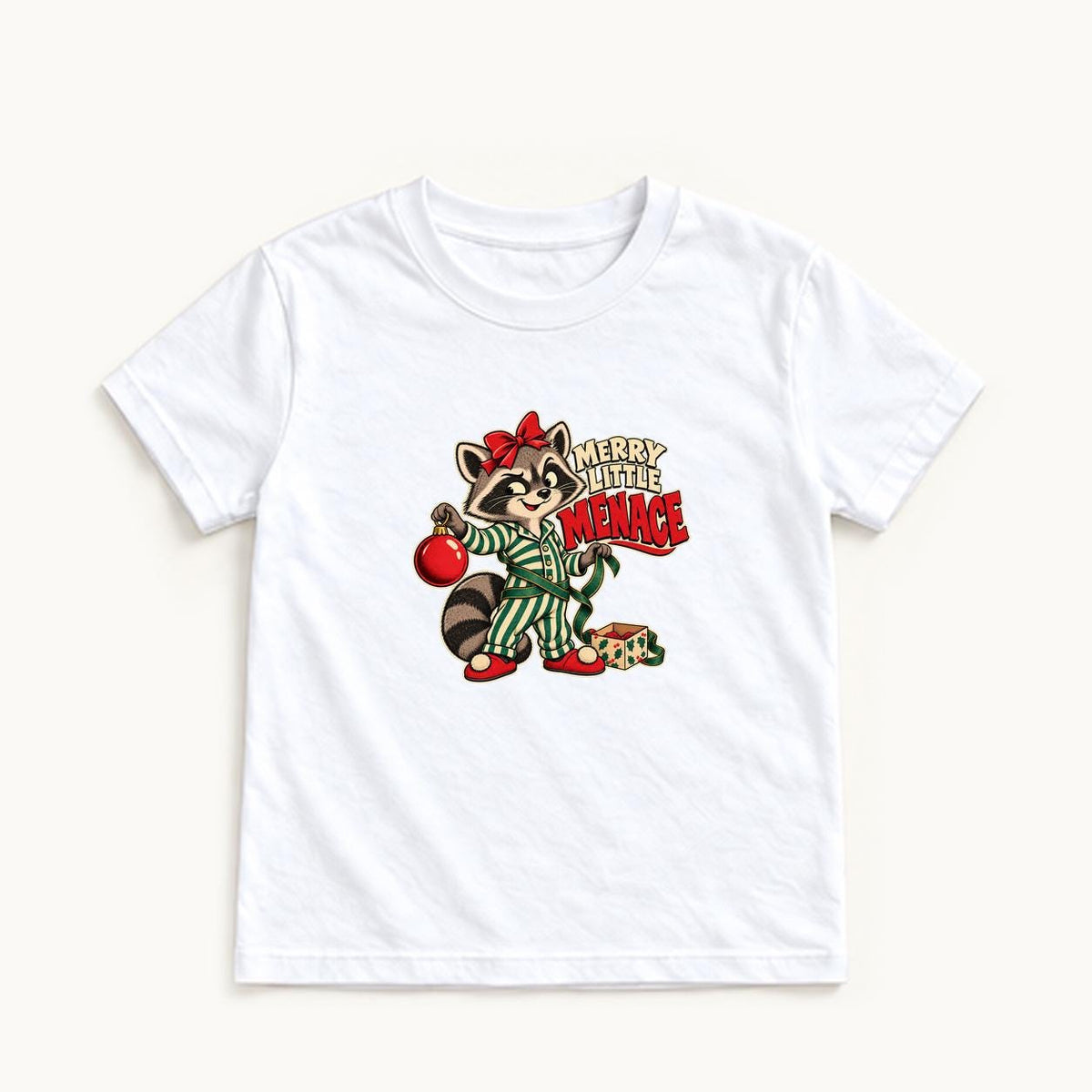 Merry Little Menace — garment mockup or size chart