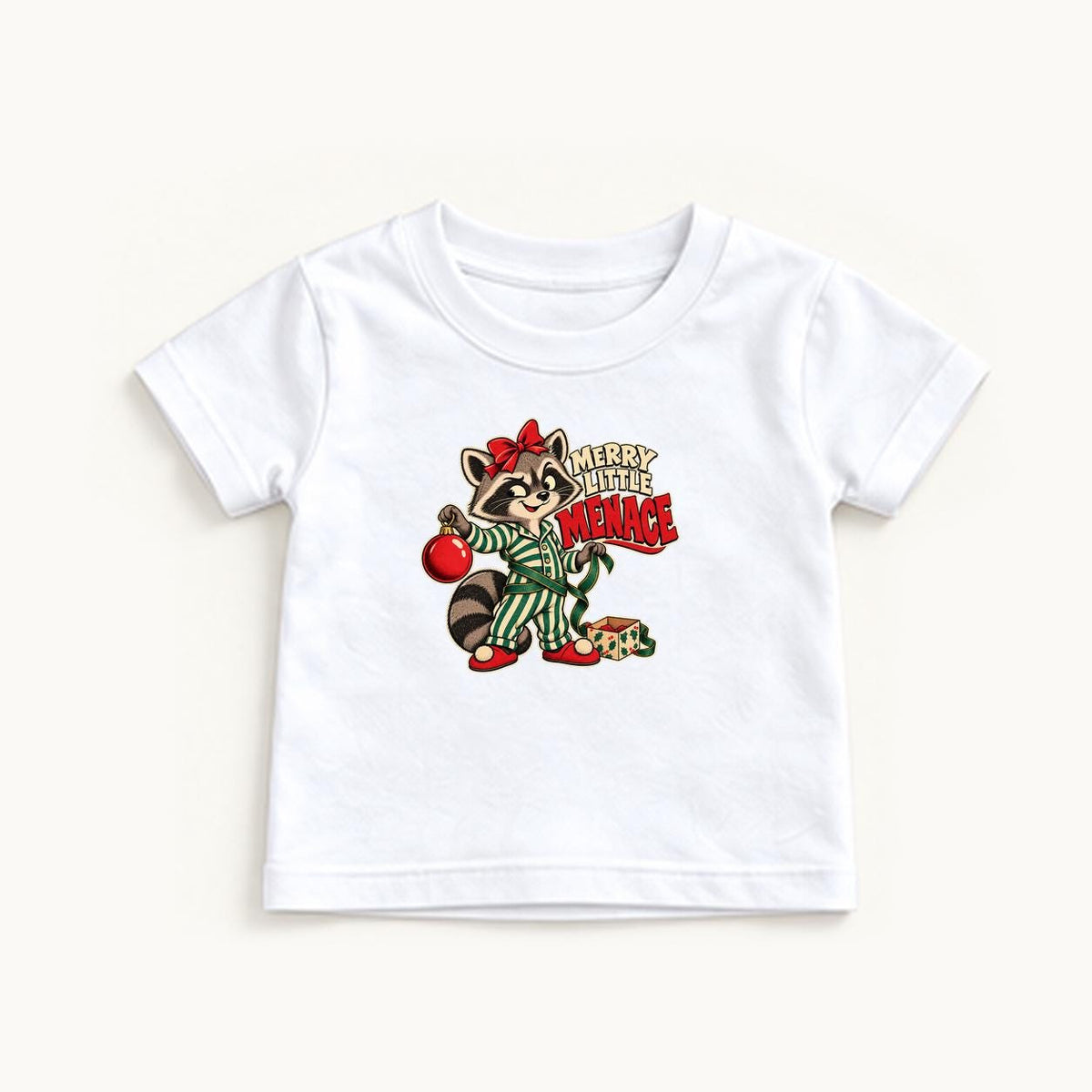 Merry Little Menace — garment mockup or size chart
