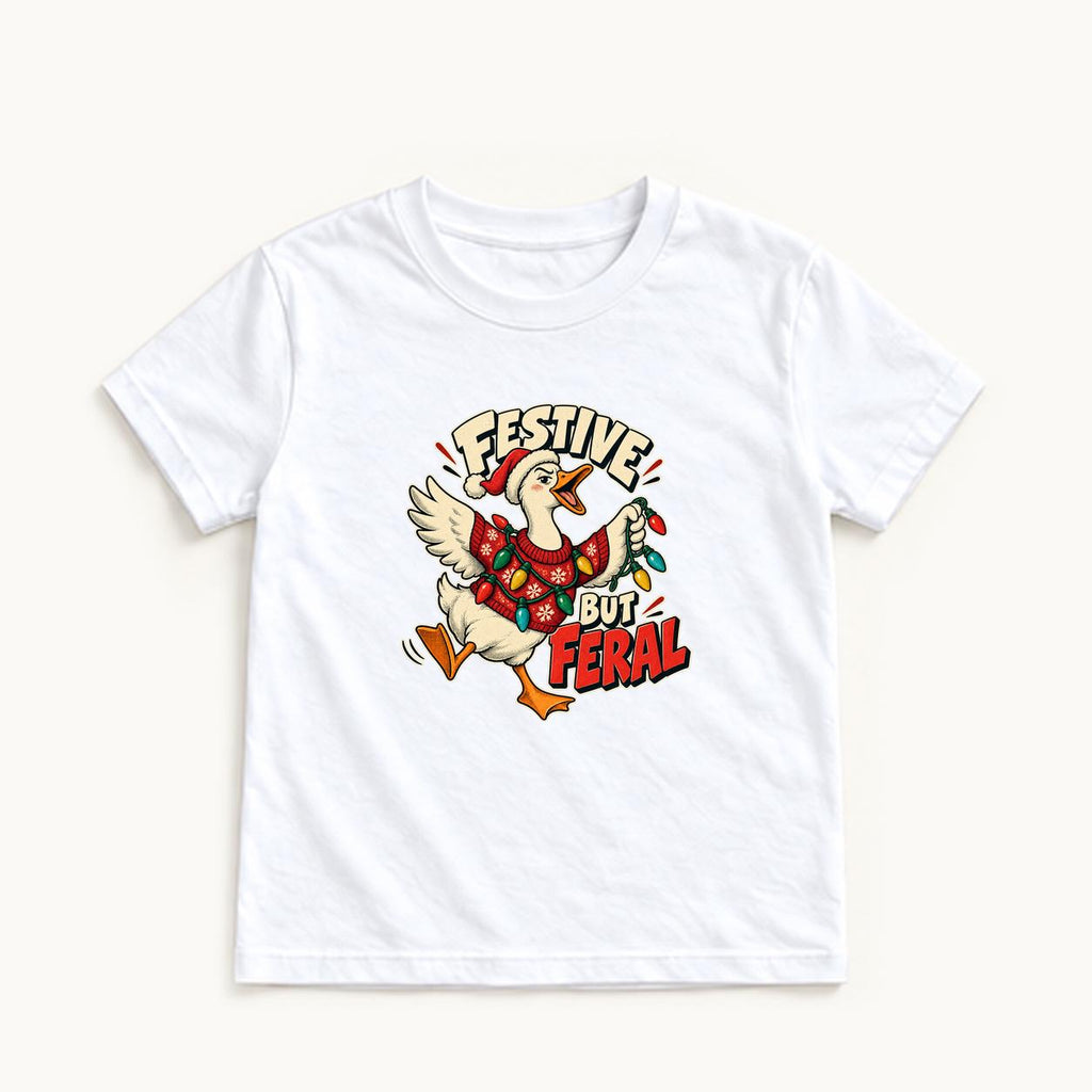 Festive But Feral — garment mockup or size chart