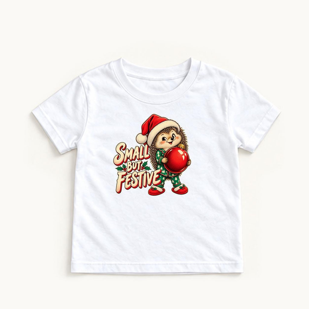 Small But Festive — garment mockup or size chart