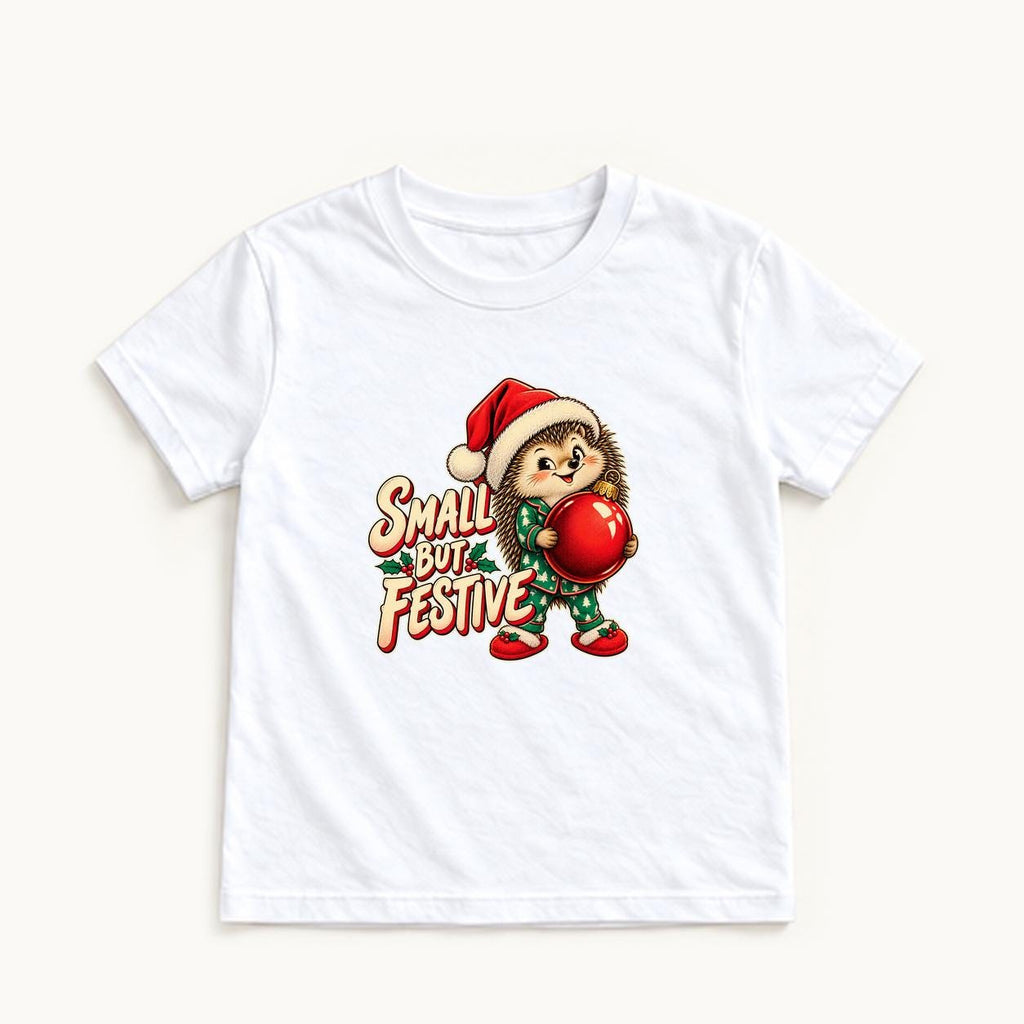 Small But Festive — garment mockup or size chart