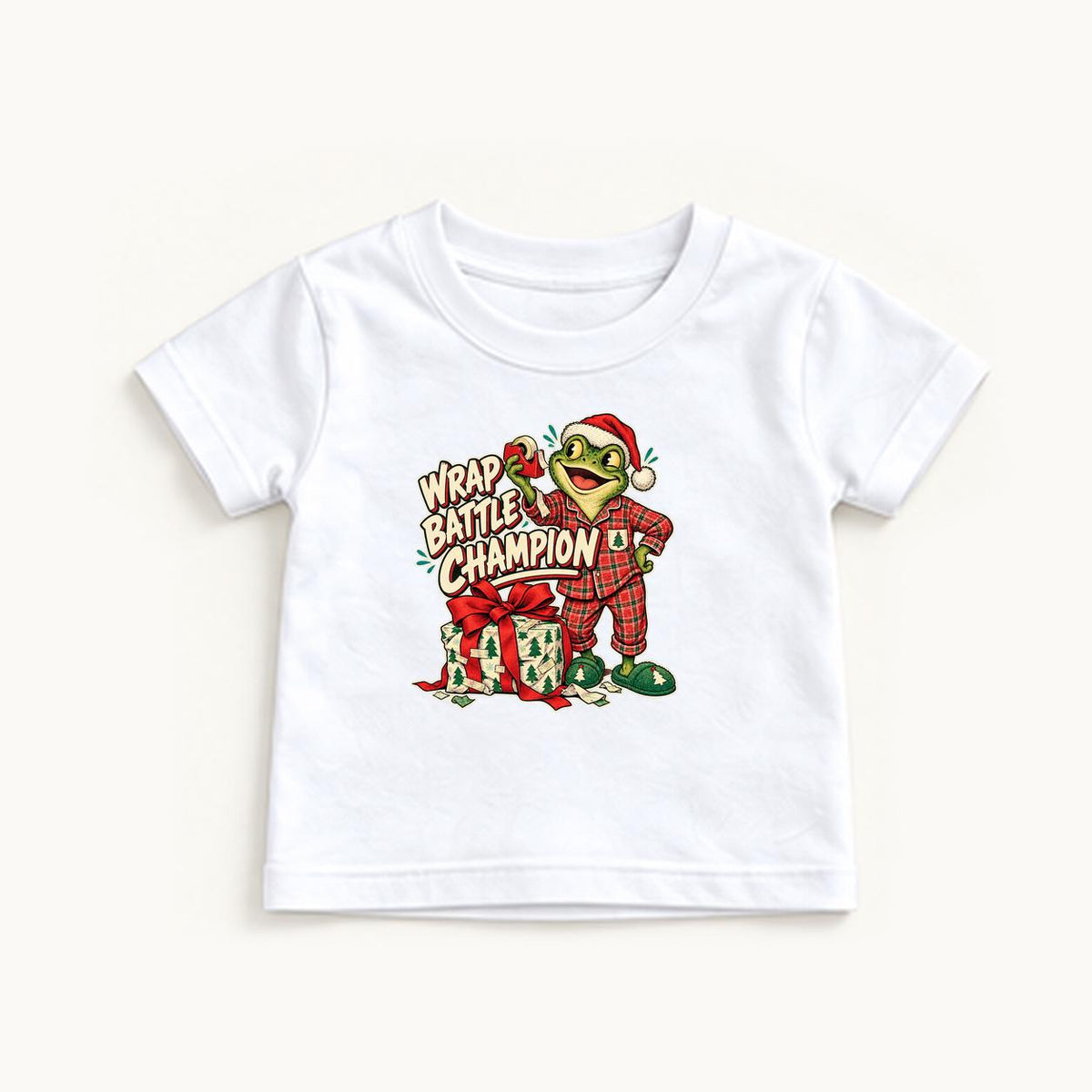 Wrap Battle Champion — garment mockup or size chart