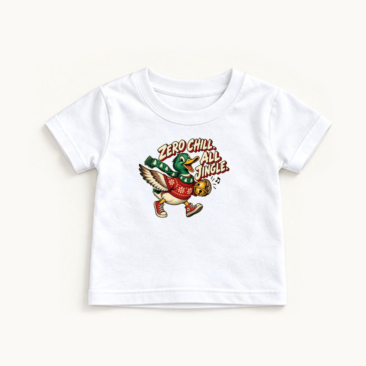 Zero Chill All Jingle — garment mockup or size chart