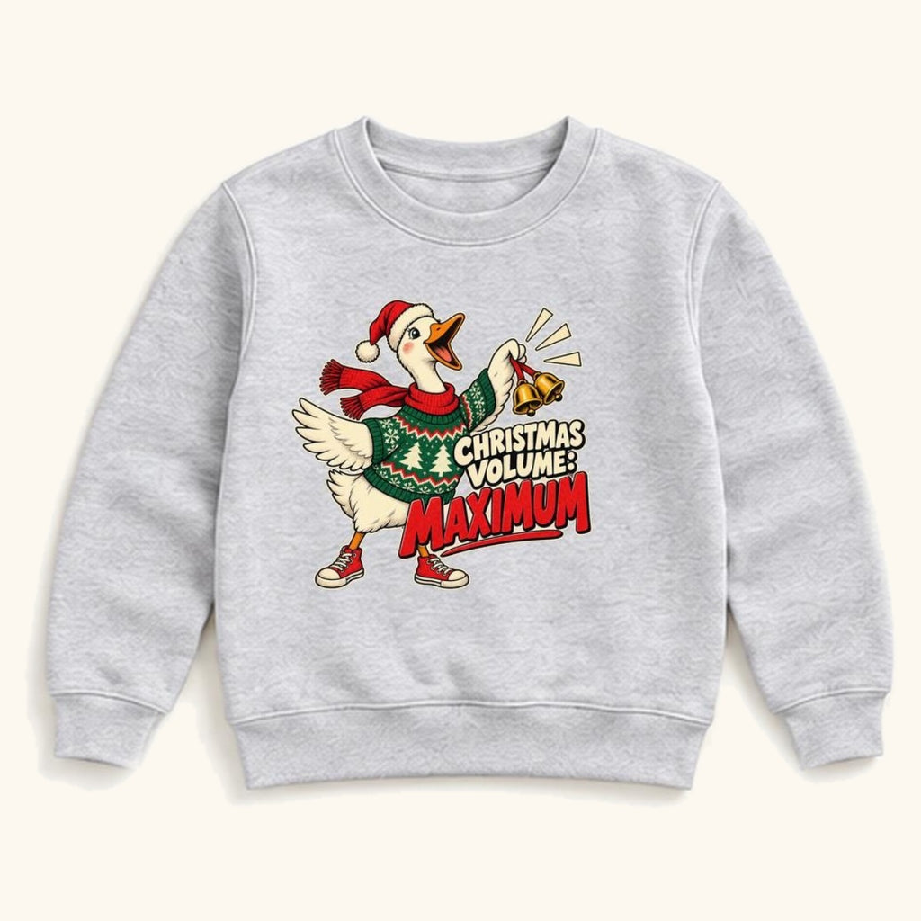 Christmas Volume Maximum — garment mockup or size chart