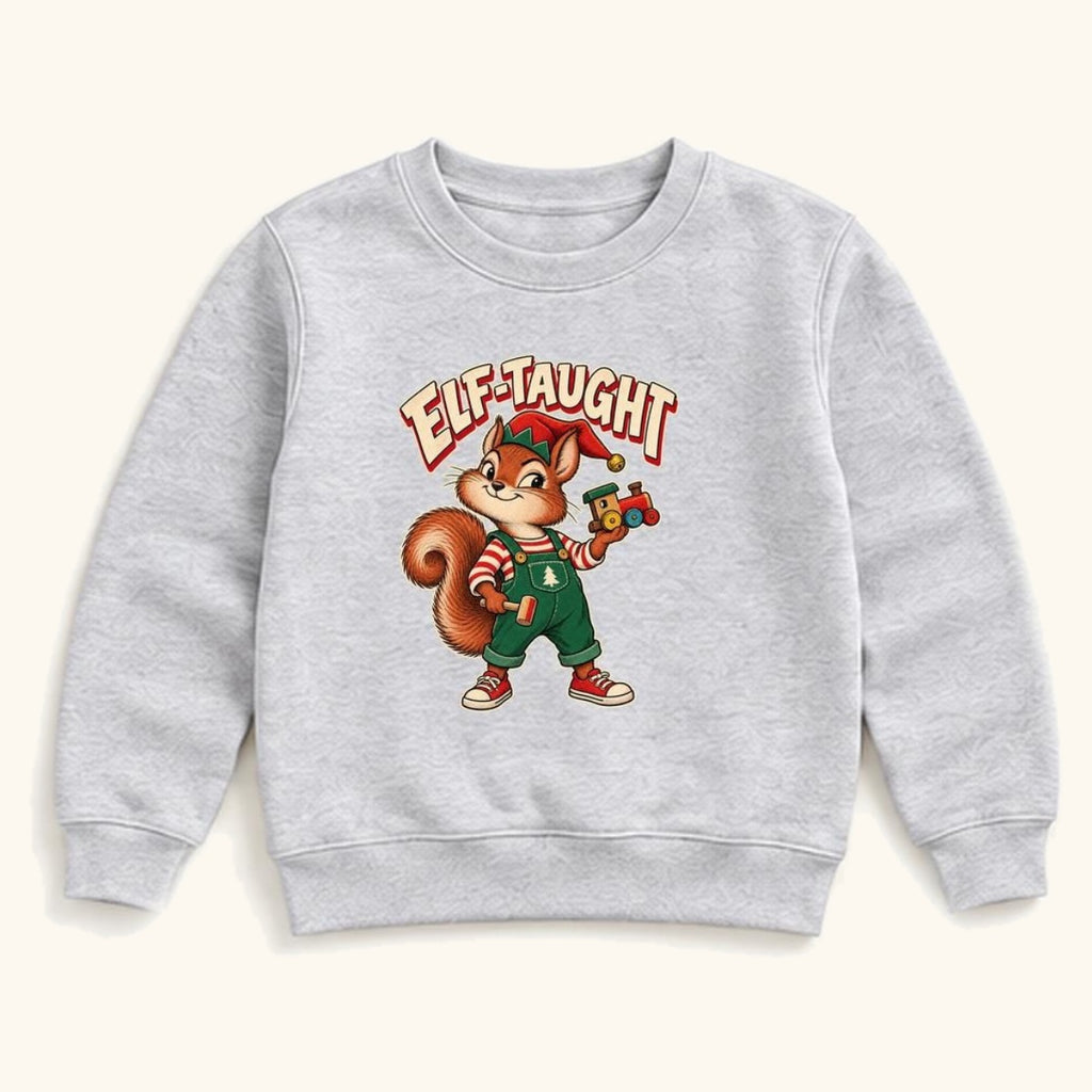 Elf-Taught — garment mockup or size chart