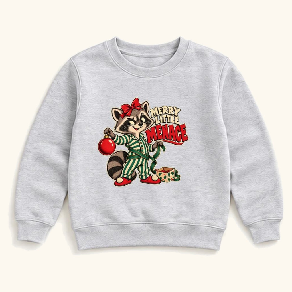 Merry Little Menace — garment mockup or size chart