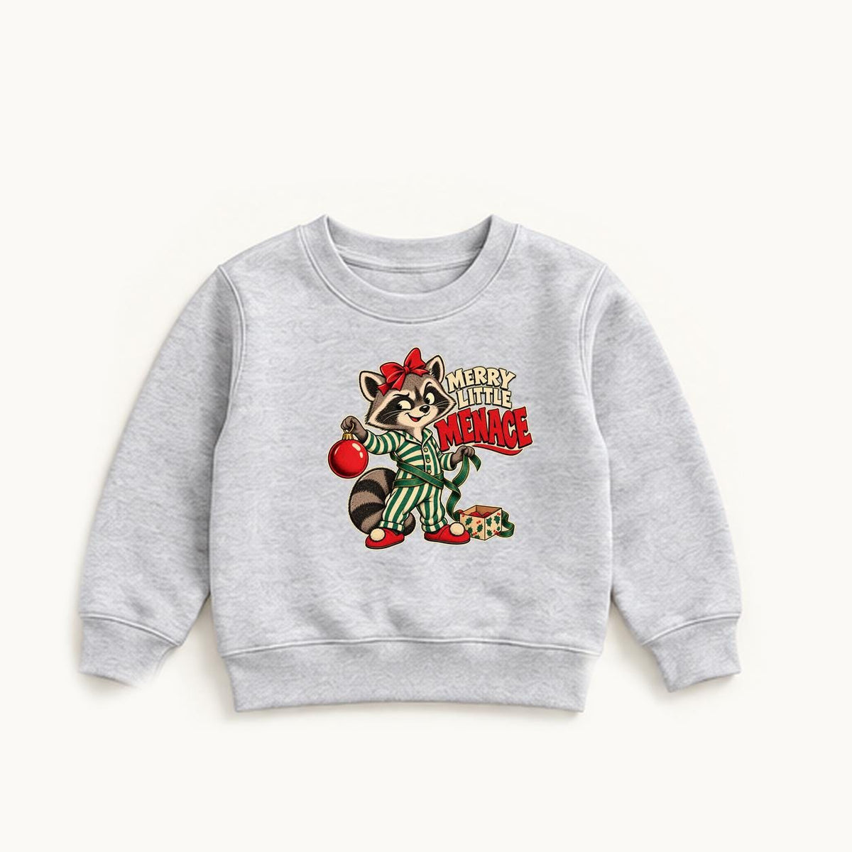 Merry Little Menace — garment mockup or size chart