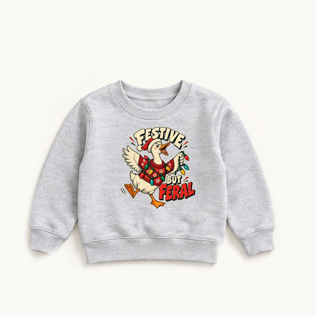 Festive But Feral — garment mockup or size chart