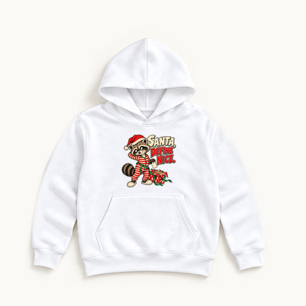 Santa Define Nice — garment mockup or size chart