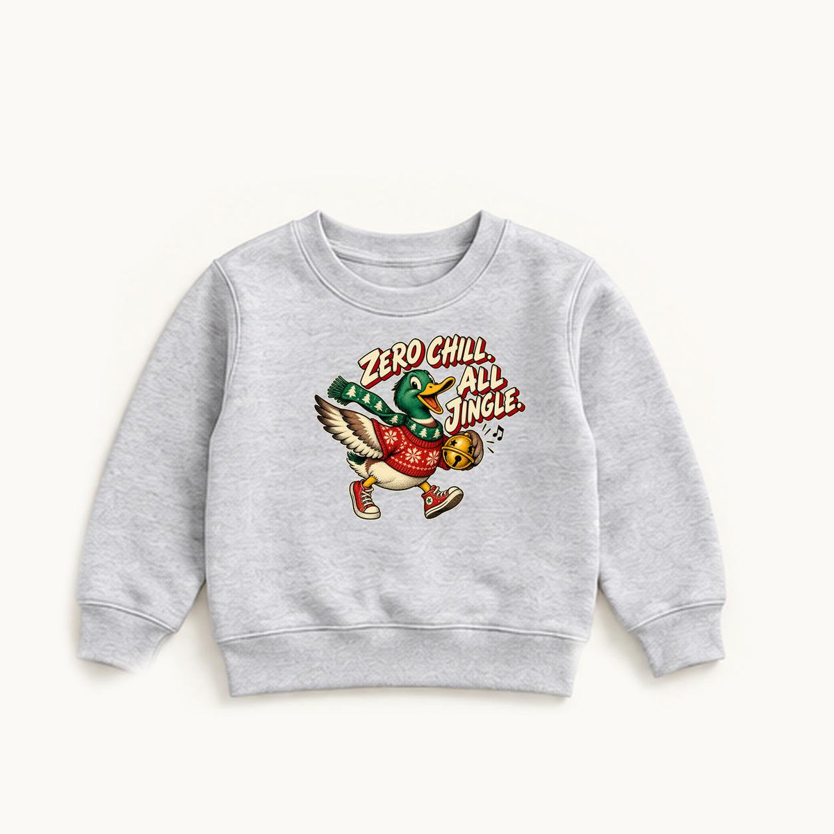 Zero Chill All Jingle — garment mockup or size chart