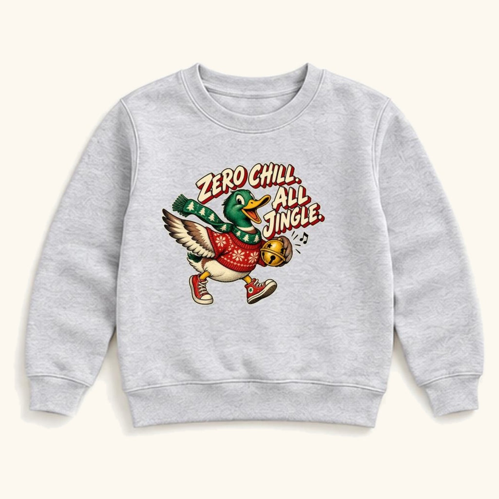 Zero Chill All Jingle — garment mockup or size chart