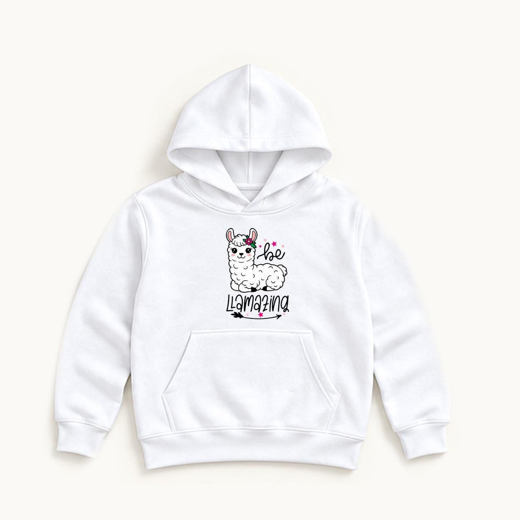 Be Llamazing — garment mockup or size chart