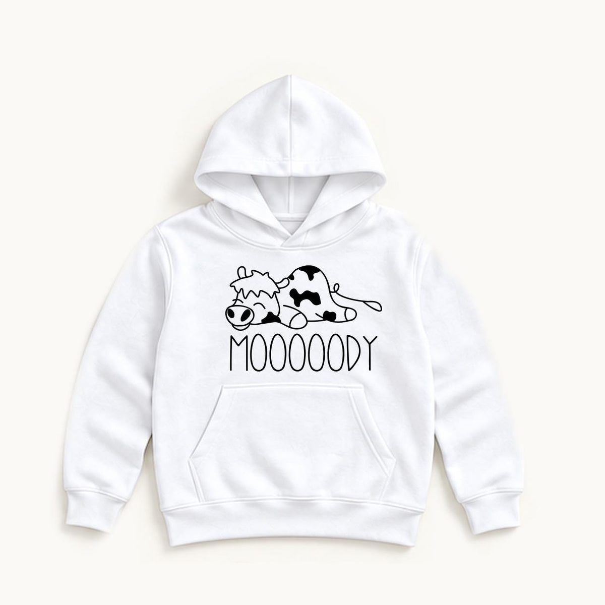 Moody Cow — garment mockup or size chart