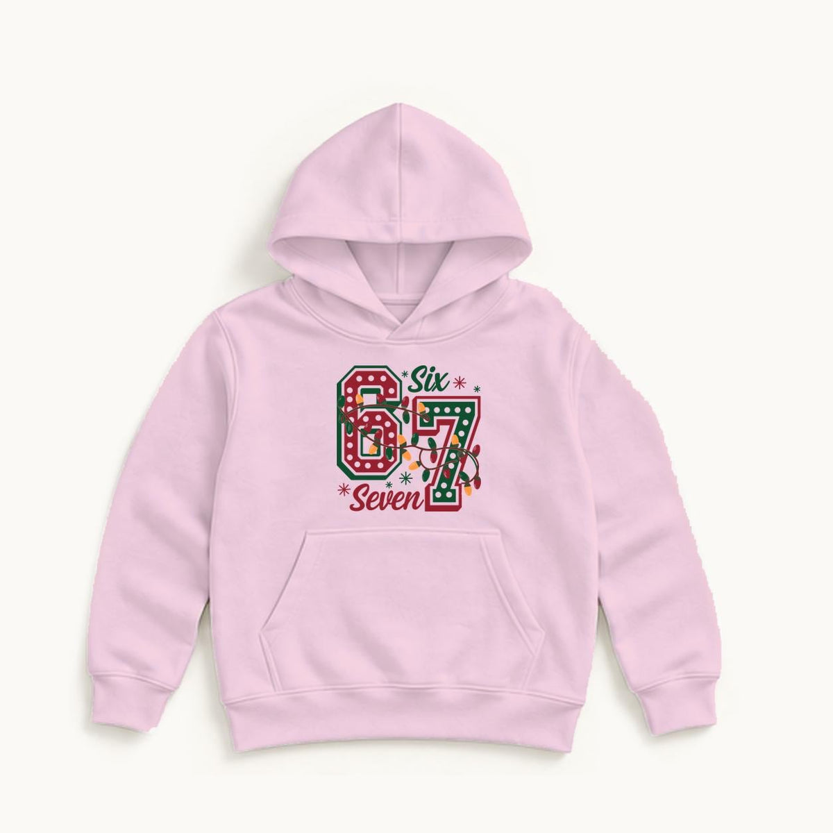 67 Six Seven Christmas — garment mockup or size chart