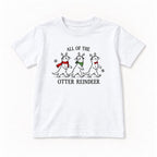All Of The Otter Reindeer Parade — garment mockup or size chart