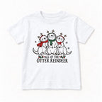 All Of The Otter Reindeer Three Friends — garment mockup or size chart
