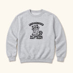 Undiagnosed But Something Ain't Right Raccoon — garment mockup or size chart