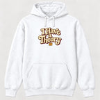 I Have A Theory Retro — garment mockup or size chart