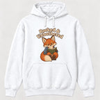 Booked and Unbothered Fox — garment mockup or size chart