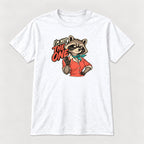 I'm Not The One Raccoon — garment mockup or size chart
