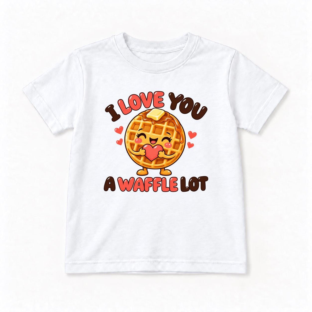 I Love You A Waffle Lot — garment mockup or size chart
