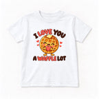 I Love You A Waffle Lot — garment mockup or size chart