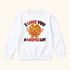 I Love You A Waffle Lot — garment mockup or size chart