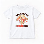 You Make My Heart Hop Bunny — garment mockup or size chart