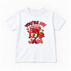 Youre My Jam Strawberry — garment mockup or size chart