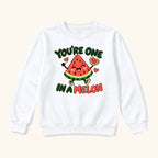 Youre One in a Melon Watermelon — garment mockup or size chart