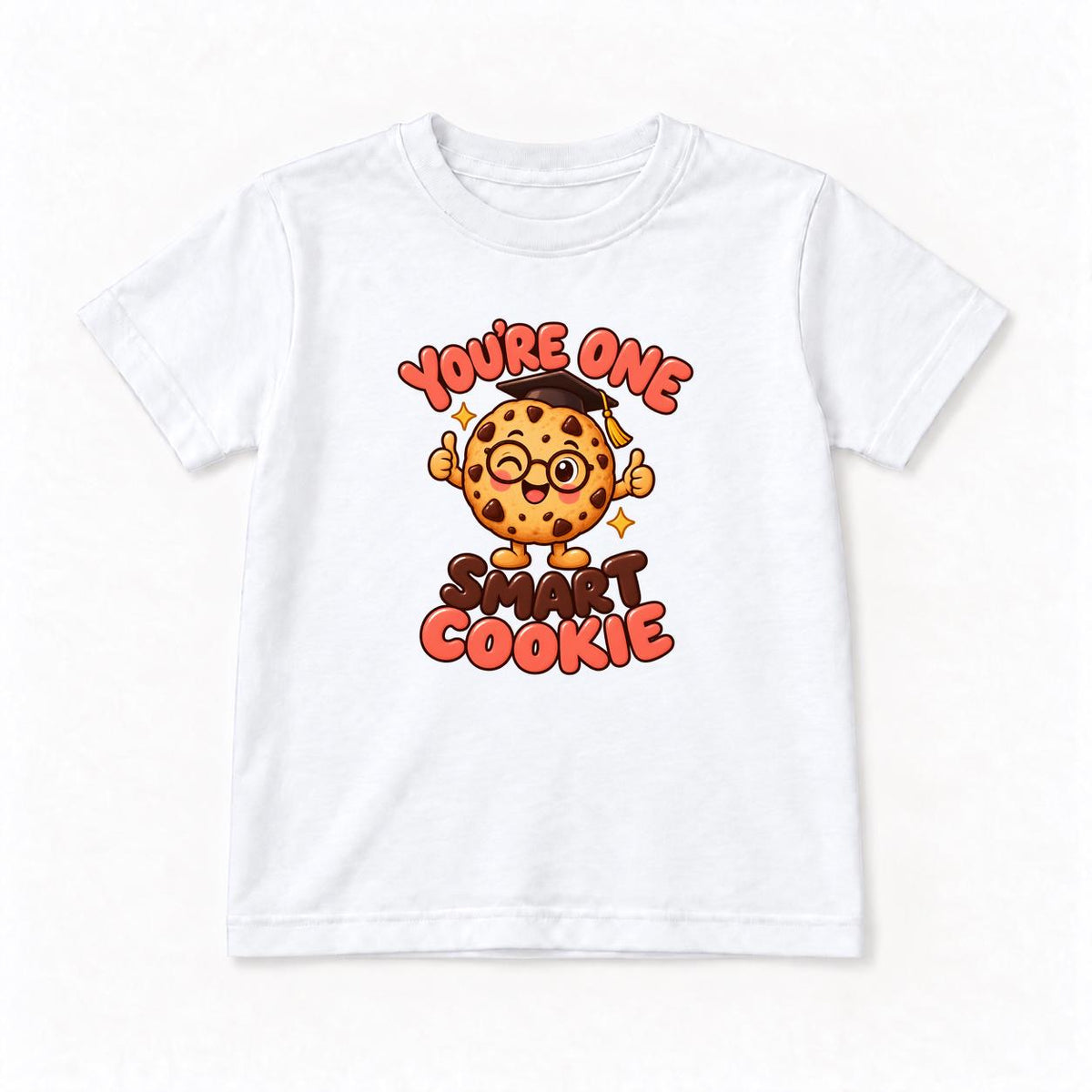 Youre One Smart Cookie — garment mockup or size chart
