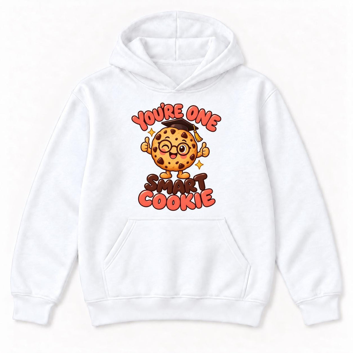 Youre One Smart Cookie — garment mockup or size chart