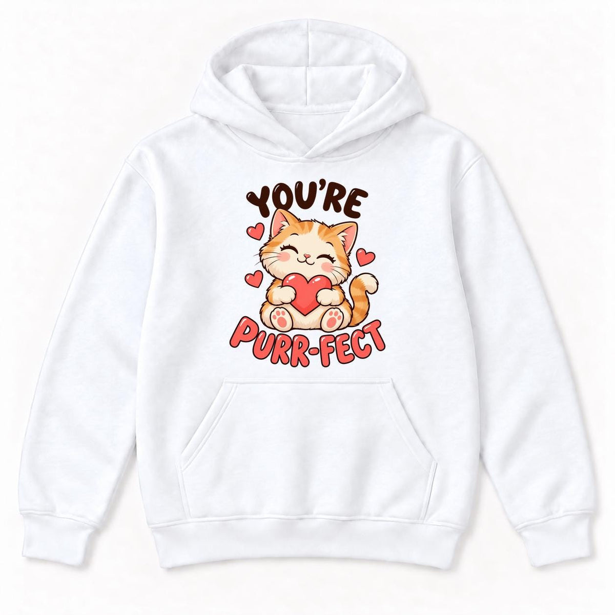 Youre Purr Fect Kitten — garment mockup or size chart