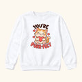 Youre Purr Fect Kitten — garment mockup or size chart
