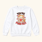 Youre Purr Fect Kitten — garment mockup or size chart