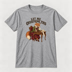 Let Me Overthink This Storybook Fox — garment mockup or size chart