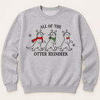 All Of The Otter Reindeer Parade — garment mockup or size chart
