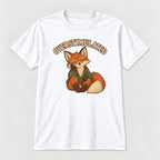 Overstimulated Storybook Fox Green Cardigan — garment mockup or size chart