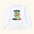 Youre Dino Mite Dinosaur — garment mockup or size chart
