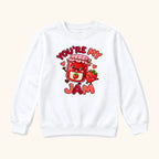 Youre My Jam Strawberry — garment mockup or size chart