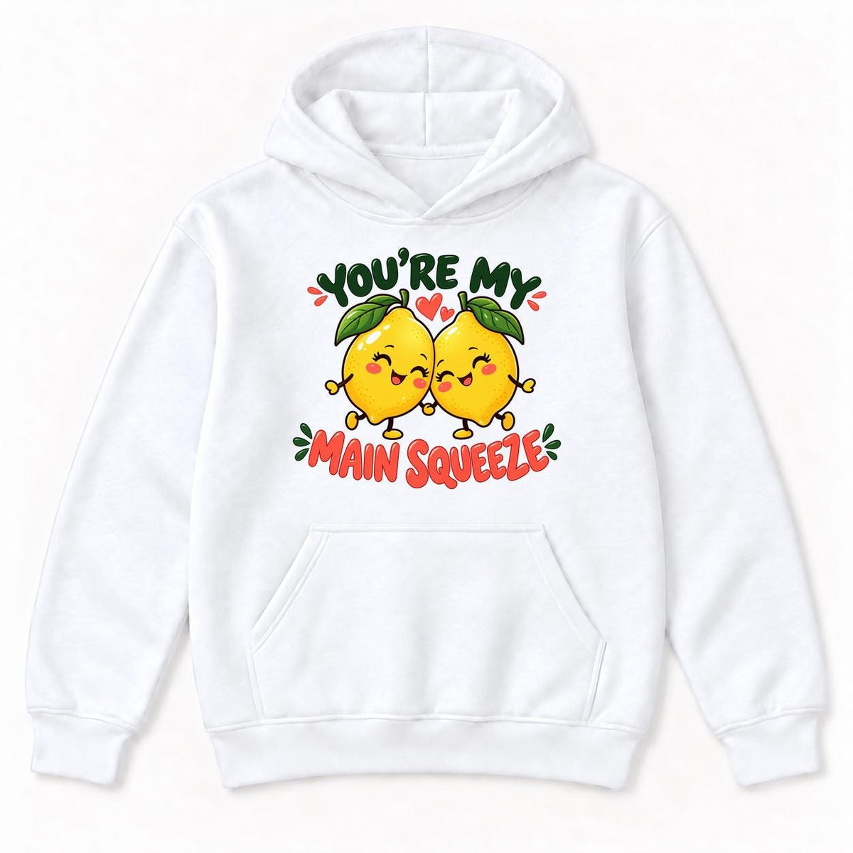 Youre My Main Squeeze Lemons — garment mockup or size chart
