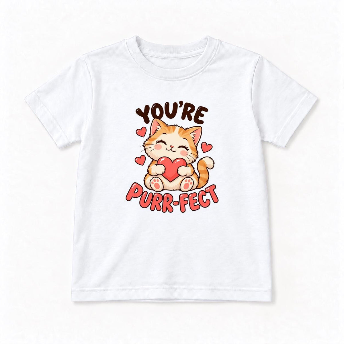 Youre Purr Fect Kitten — garment mockup or size chart