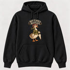 Not Easily Ruffled Storybook Duck — garment mockup or size chart
